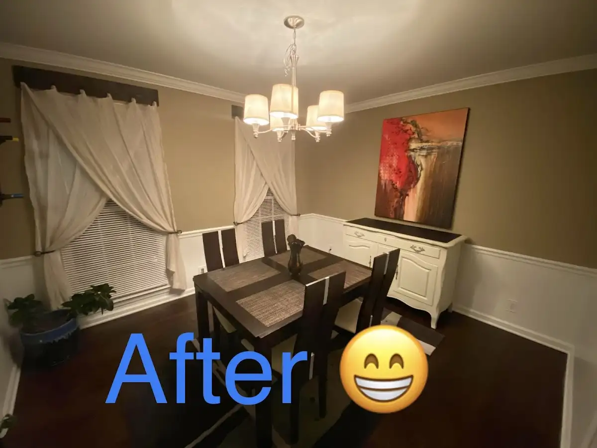 Professional dining room restoration after water damage in Columbia